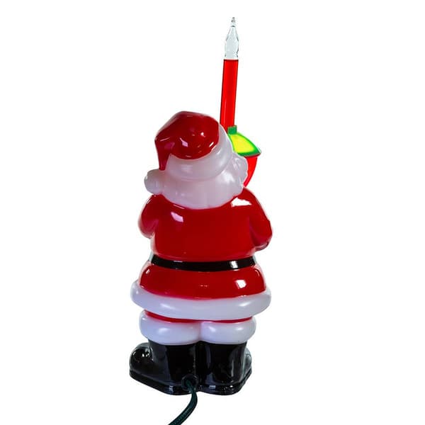 Kurt Adler Injection Mold Santa Bubble Light Tabletop Decoration