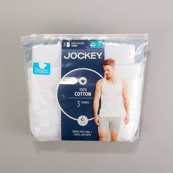 Mens Big &amp; Tall Jockey(R) 3pk. Athletic T-Shirt - image 
