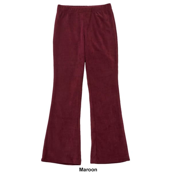 Girls (7-16) Insta Girl® Velvet 4x4 Rib Flare Leggings