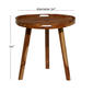 9th & Pike® Brown Teak Wood Contemporary Accent Table - image 5