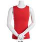 Womens Runway Ready Seamless Wide Strap Crew Neck Tank Top - image 2