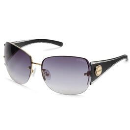 Womens Guess Square Metal Sunglasses - Gold