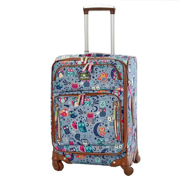 Lily bloom store owl luggage