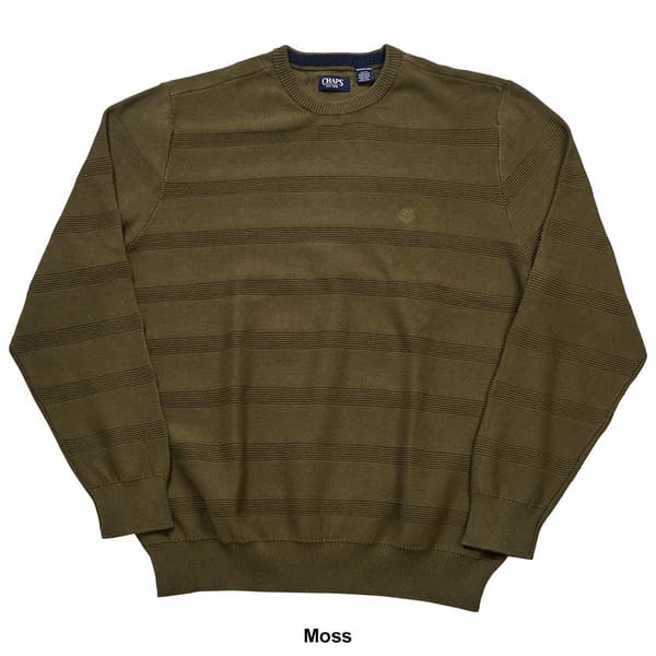Mens Big & Tall Chaps Crew Neck Sweater