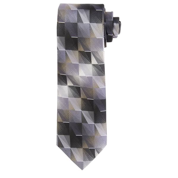 Mens Van Heusen(R) Shaded Connecting Geometric Tie - image 