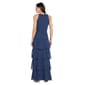 Petite R&M Richards Tiered Bead Waist Evening Gown - image 2