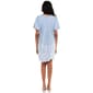 Womens Rose & Everly Short Sleeve Pintuck Floral Hem A-Line Dress - image 3