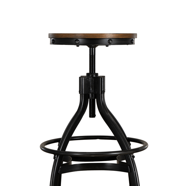 Linon Home Decor Hawkford Adjustable Height Stool - Set of 2