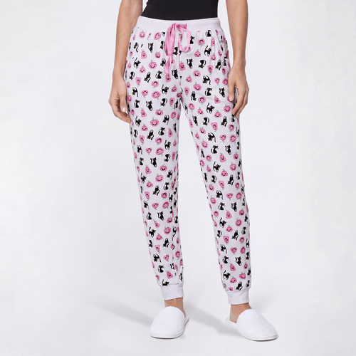 Juniors Pillow Talk Halloween Cats Pajama Bottoms