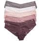 Womens Danskin 5pk. Rose Gold Logo Hipster Panties - DS3778-5PKAB - image 1