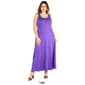 Plus Size 24/7 Comfort Apparel Sleeveless A-Line Tank Maxi Dress - image 7