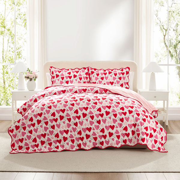 Hallmark Love Art 3pc. Quilt Set