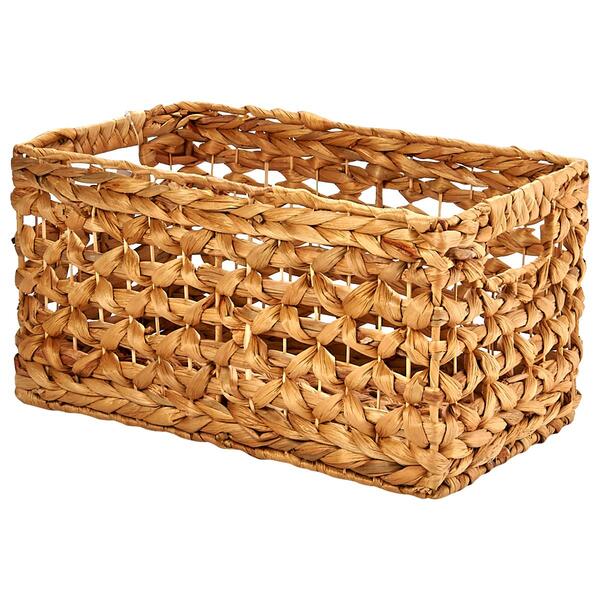 Baum Brothers Medium Flower+Rice Nut Weave Water Basket - image 