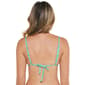 Juniors California Sunshine Knot Bandeau Bikini Swim Top - image 2