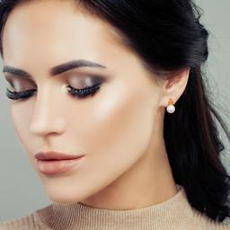 Gemstone Classics™ Freshwater Pearl & Citrine Stud Earrings
