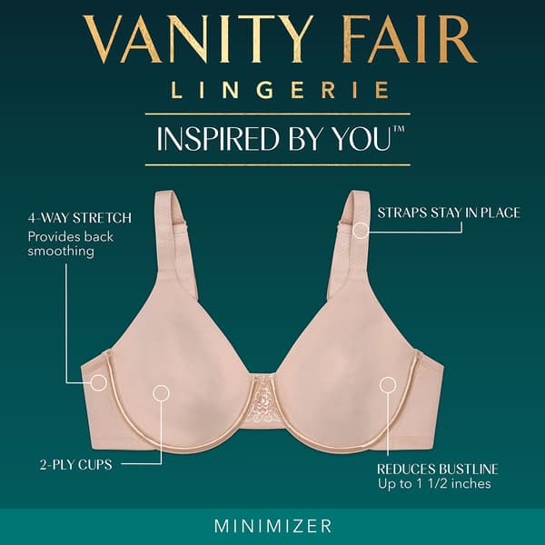 Womens Vanity Fair® Beauty Back® Minimizer Bra 76080