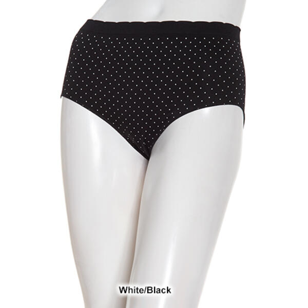 Ellen Tracy Womens Full Brief Seamless Logo Panties : : Clothing,  Shoes & Accessories