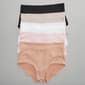 Womens Rene Rofe 5pk. Muffin Top Brief Panties 177515H5-MCWCB - image 1