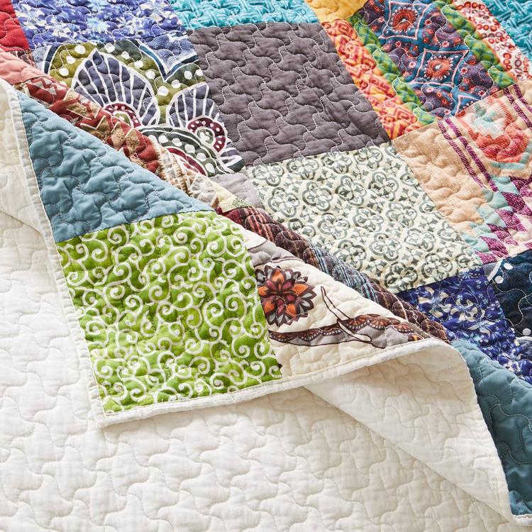 Greenland Home Fashions™ Renee Upcycle Quilt Set