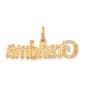 Gold Classics&#8482; 14kt. Gold GRANDMA Charm - image 3