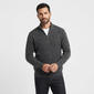 Mens Chaps Textured Heather Cable 1/4 Zip Sweater - image 1