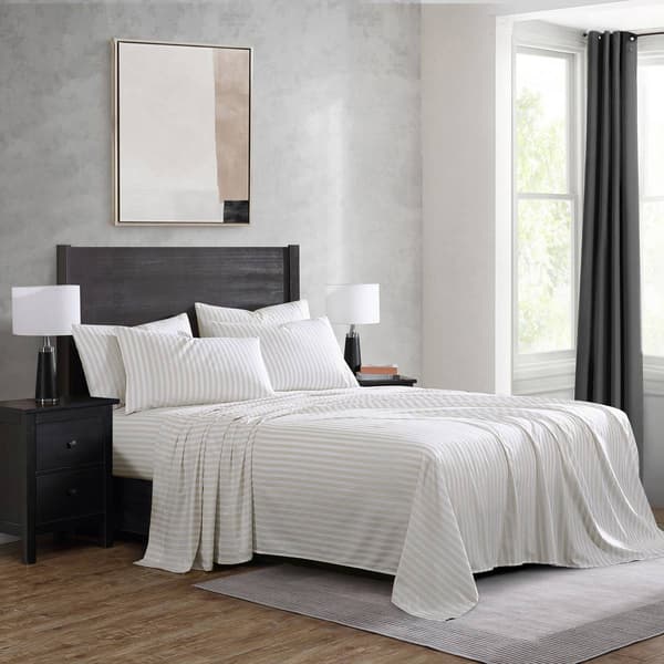 Perry Ellis Portfolio Sydney Ticking Stripe 6pc. Sheet Set