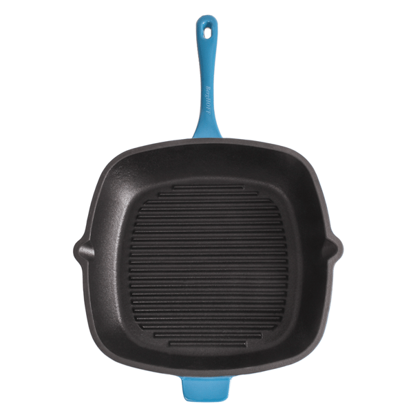 BergHOFF Neo 2pc. 11in. Grill Pan with Slotted Steak Press