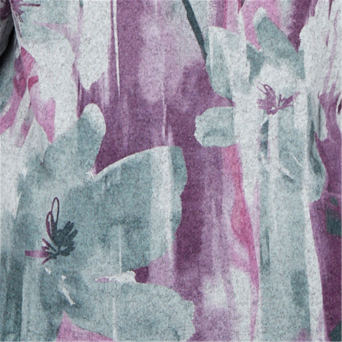 Plus Size Alfred Dunner Vail Floral Brushstroke Cowl Neck Blouse