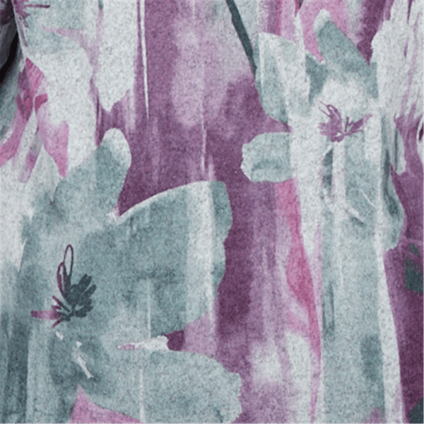 Plus Size Alfred Dunner Vail Floral Brushstroke Cowl Neck Blouse