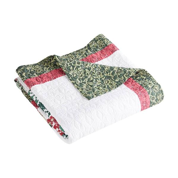 Greenland Home Fashions&#8482; Festive Presents Patchwork Throw Blanket