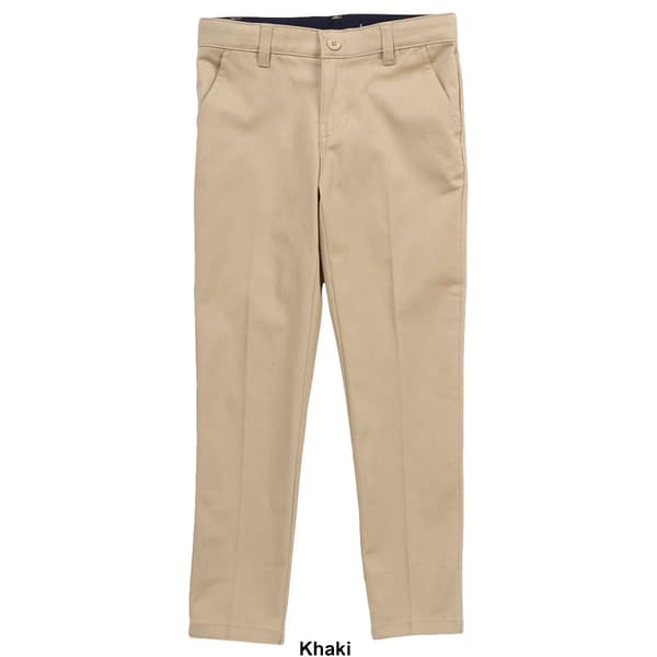 Boys &#40;8-20&#41; Comfort Waist Band Slim Fit Uniform Pants