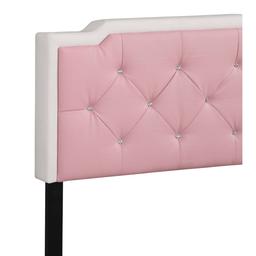 Passion Furniture Deb Jewel Tufted Panel Bed Frame - Twin
