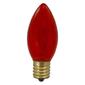 Northlight Seasonal 4pk. C9 Orange Transparent Replacement Bulbs - image 2