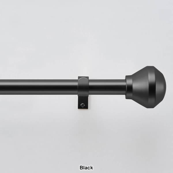 DKNY Conrad 66in. Curtain Rod Set