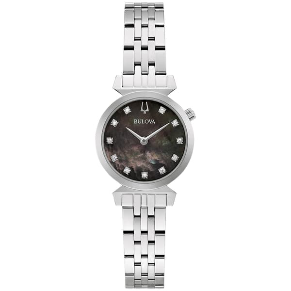 Womens Bulova Regatta Diamond Accent Bracelet Watch - 96P221