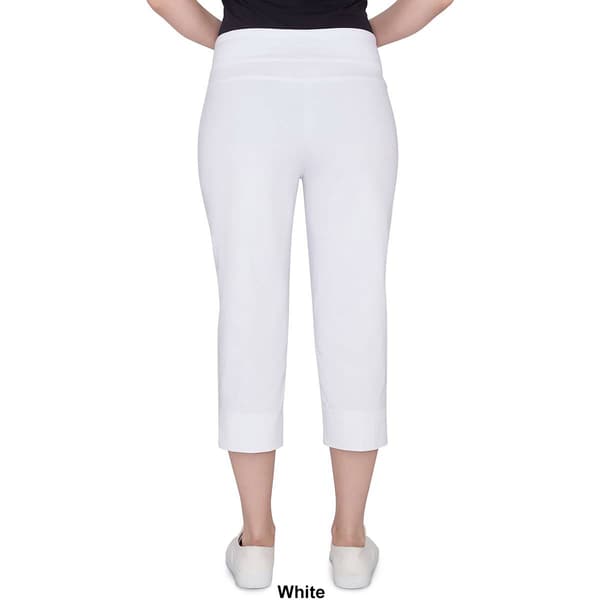 Petite Ruby Rd. Pant Program Solid Capri Pants