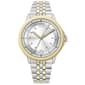 Mens Two-Tone Silver Sunray Dial Watch - 50560S-07-B34 - image 1