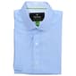 Mens Tom Baine Slim Fit Short Sleeve Dress Shirt - Blue Geo - image 1