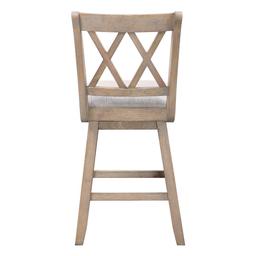 Home 2 Office 37.5in. Double Cross Back Bar Stool