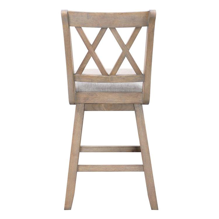 Home 2 Office 37.5in. Double Cross Back Bar Stool