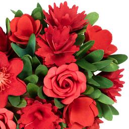 Northlight Seasonal Artificial Valentine''s Day Wood Heart Wreath