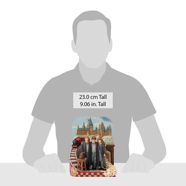 Jim Shore Harry Potter Trio Castle Scene Figurine
