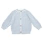 Baby Boy &#40;NB-12M&#41; Rock A Bye Baby Hello Cardigan Sweater - Blue - image 1
