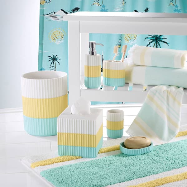 IZOD® Clubhouse Stripe Bath Collection