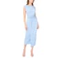 Womens MSK Sleeveless Drape Metal Buckle Midi Dress - image 1