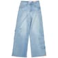 Girls (7-14) YMI(R) Wide Leg Butterfly Patch Jeans - image 1