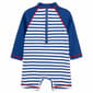 Baby Boy (6-24M) Little Me® Stripe Crab Rashguard Swimsuit - image 2