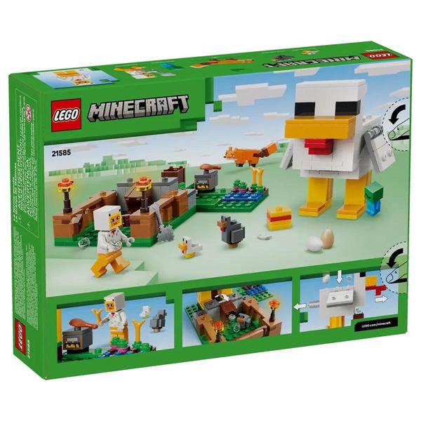 LEGO® Minecraft® Chicken Farm Building Kit