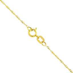 Gold Classics™ 10kt. Gold 16in. Singapore Chain Necklace