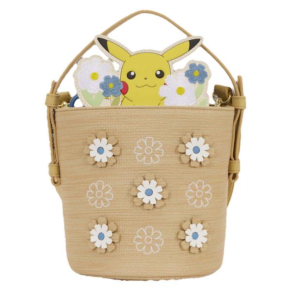 Loungefly Pokemon Floral Pikachu Crossbody - image 